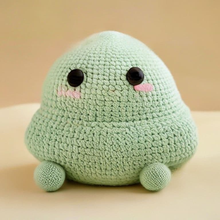 Dumpling the blob plushy
