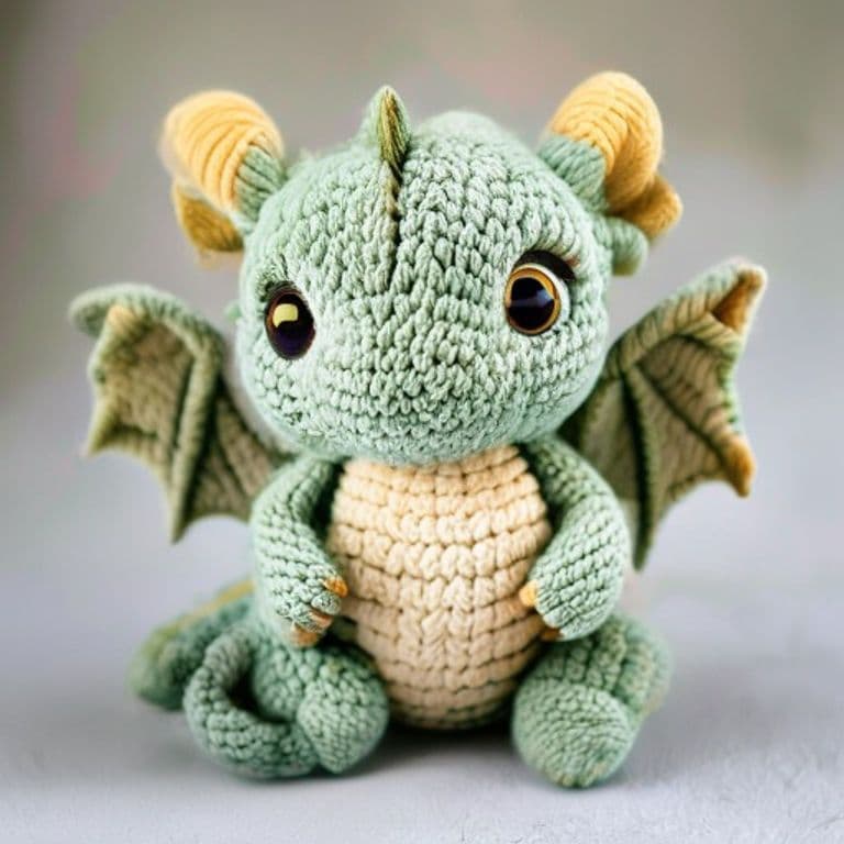 Pip the pocket dragon plushy