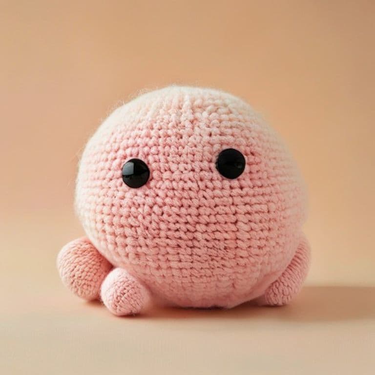 Pudding the blob plushy