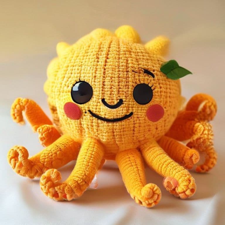 Sunny the sun octopus plushy